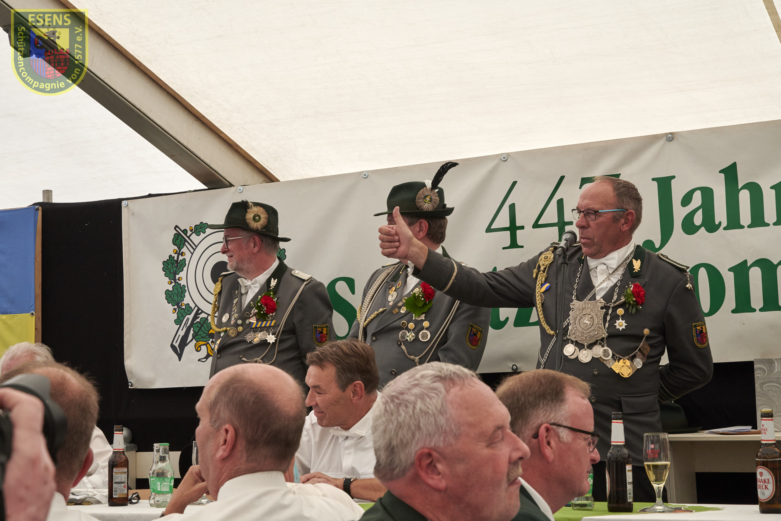 Schuetzencompagnie Esens 15 07 24 12 17  2